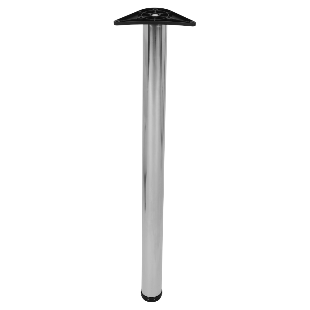 Rothley Heavy Duty Breakfast Bar Kitchen Worktop Support Table Legs 870mm to 895mm Chrome