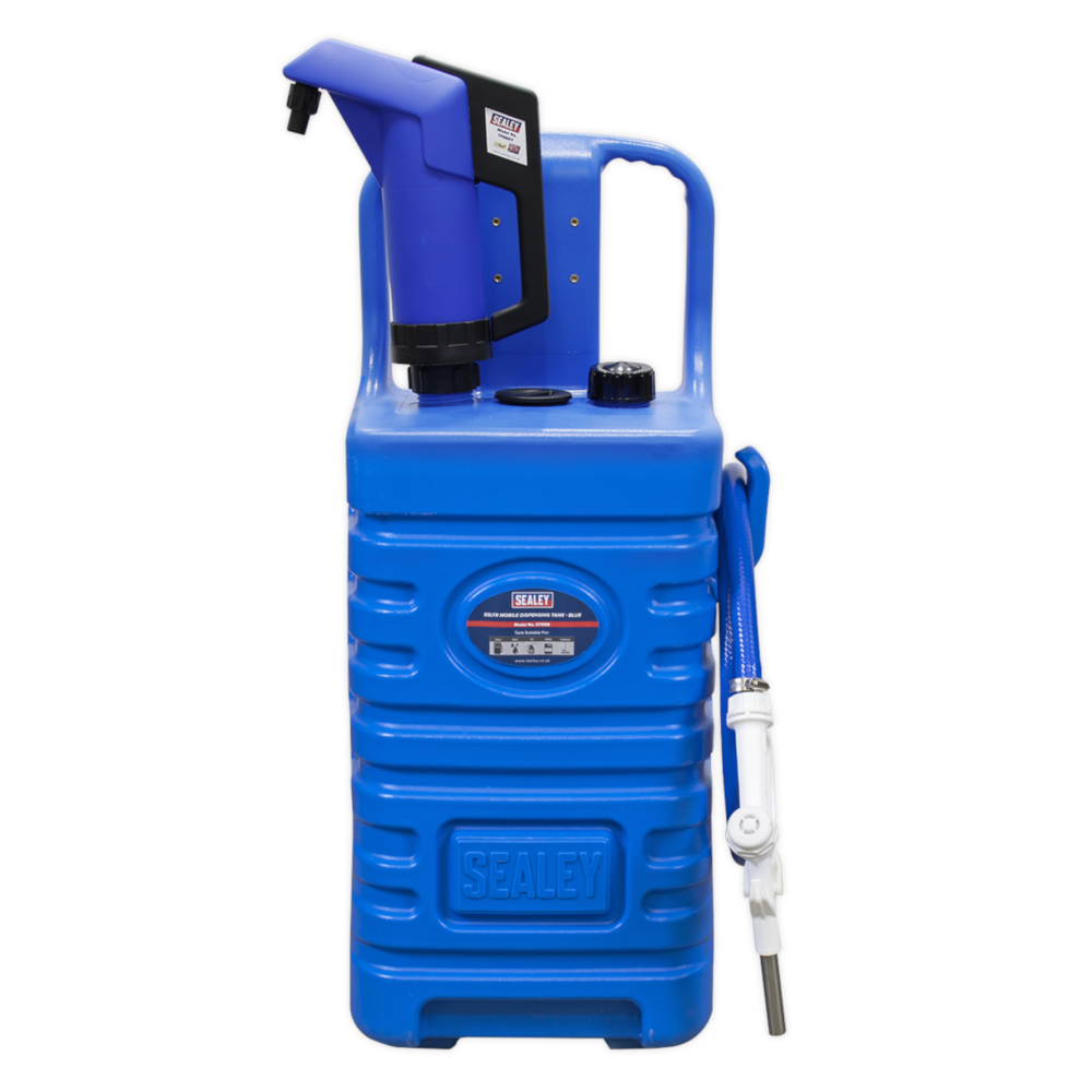 Sealey DT55BCOMBO1 Portable Mobile 55 Litre AdBlue Dispenser Pump Blue