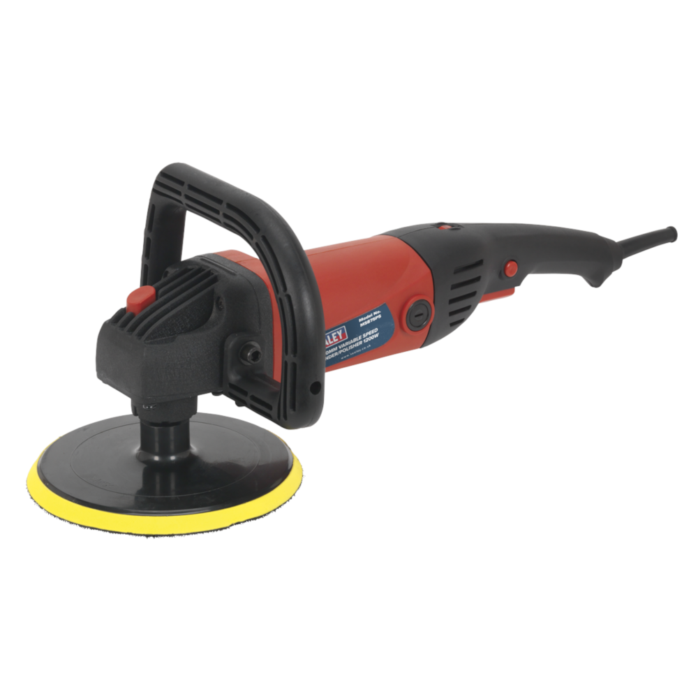 Sealey MS875PS Variable Speed Sander Polisher 180mm 1200W 230V