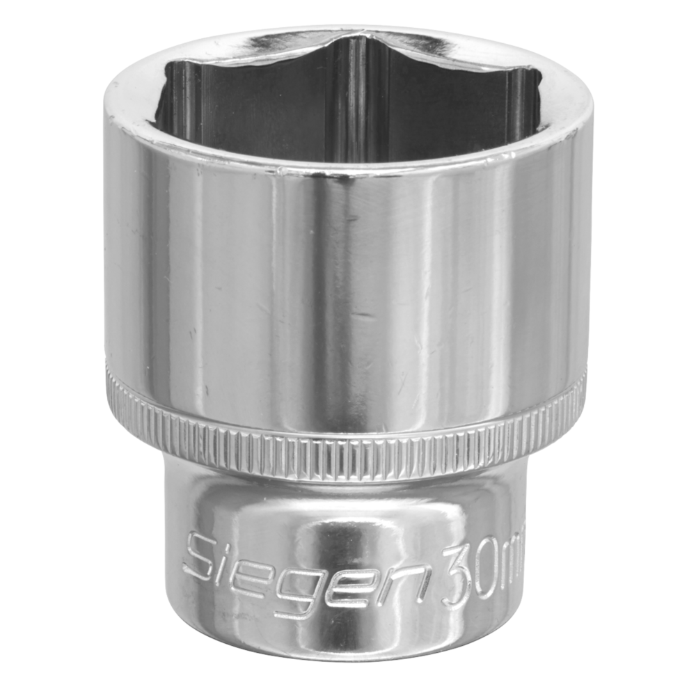 Sealey S0664 1/2" Sq Drive WallDrive Chrome Vanadium Tool Socket 30mm