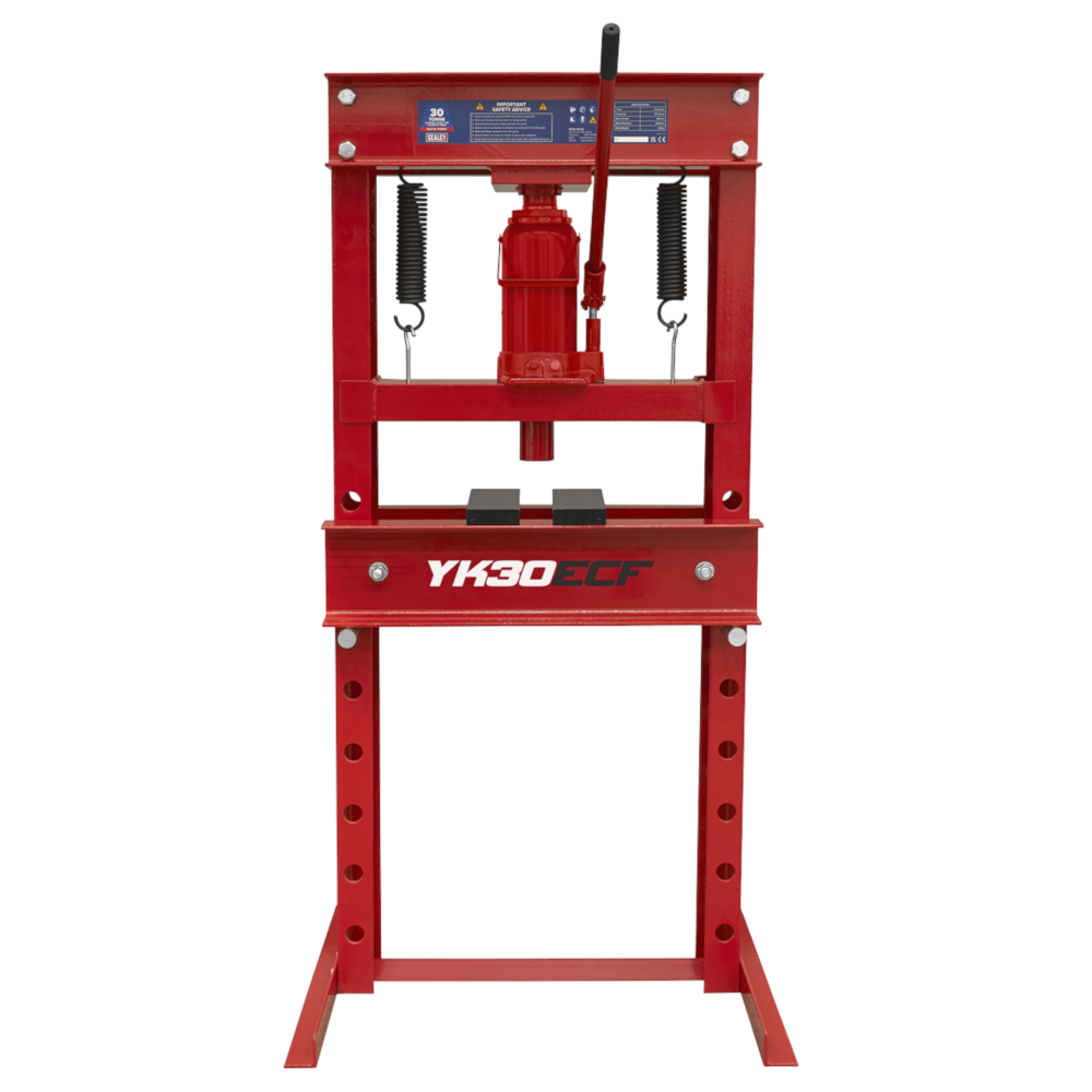 Sealey YK30ECF 30 Tonne Economy Floor Mounted Garage Workshop Hydraulic Press