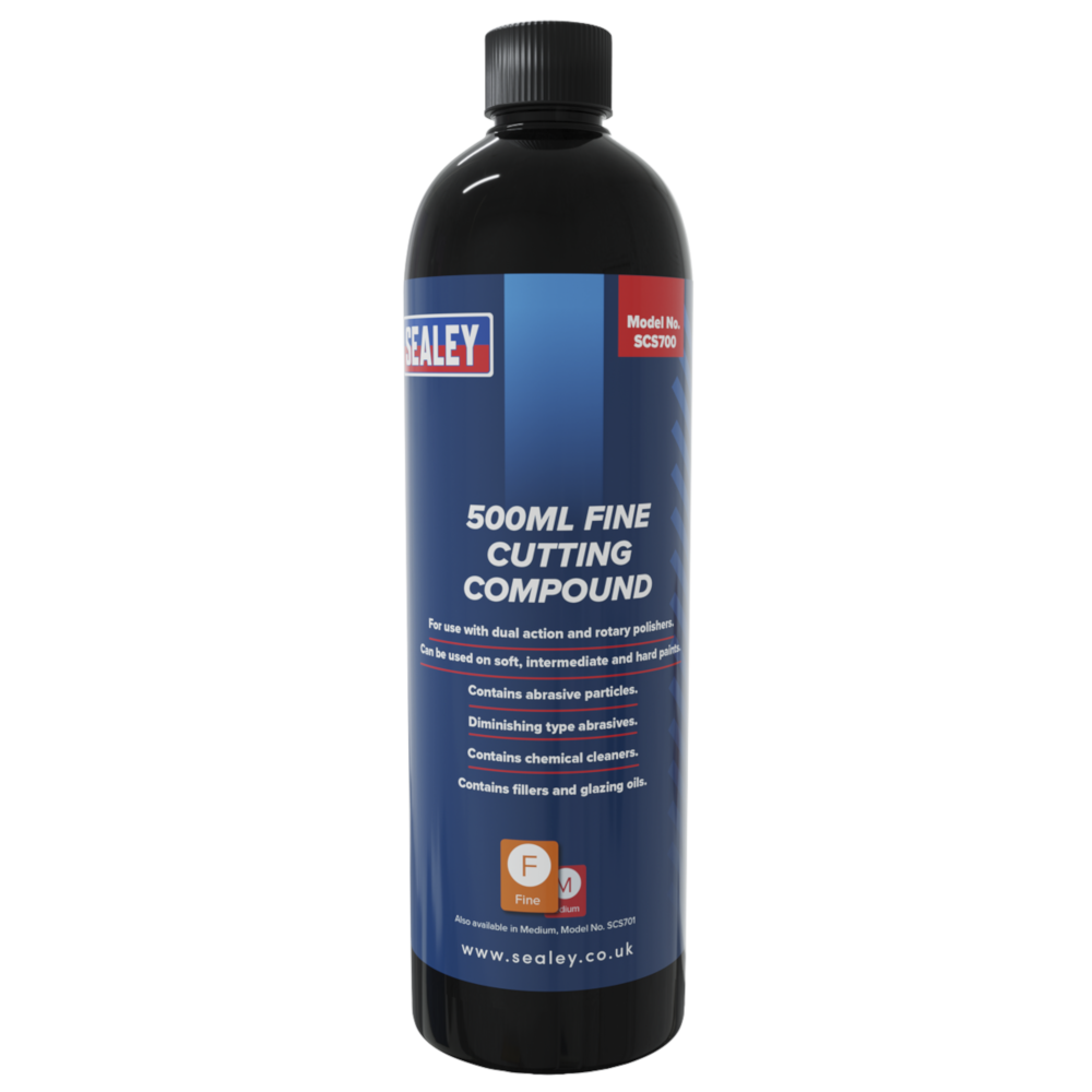 Sealey SCS700 Fine Cutting Compound 500ml