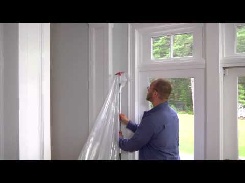 ZipWall -- How to Set Up a Dust Barrier in Minutes