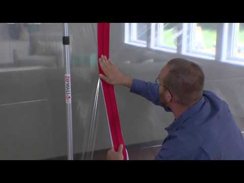 ZipWall Heavy Duty Zipper - How to Create an Entryway in a Dust Barrier