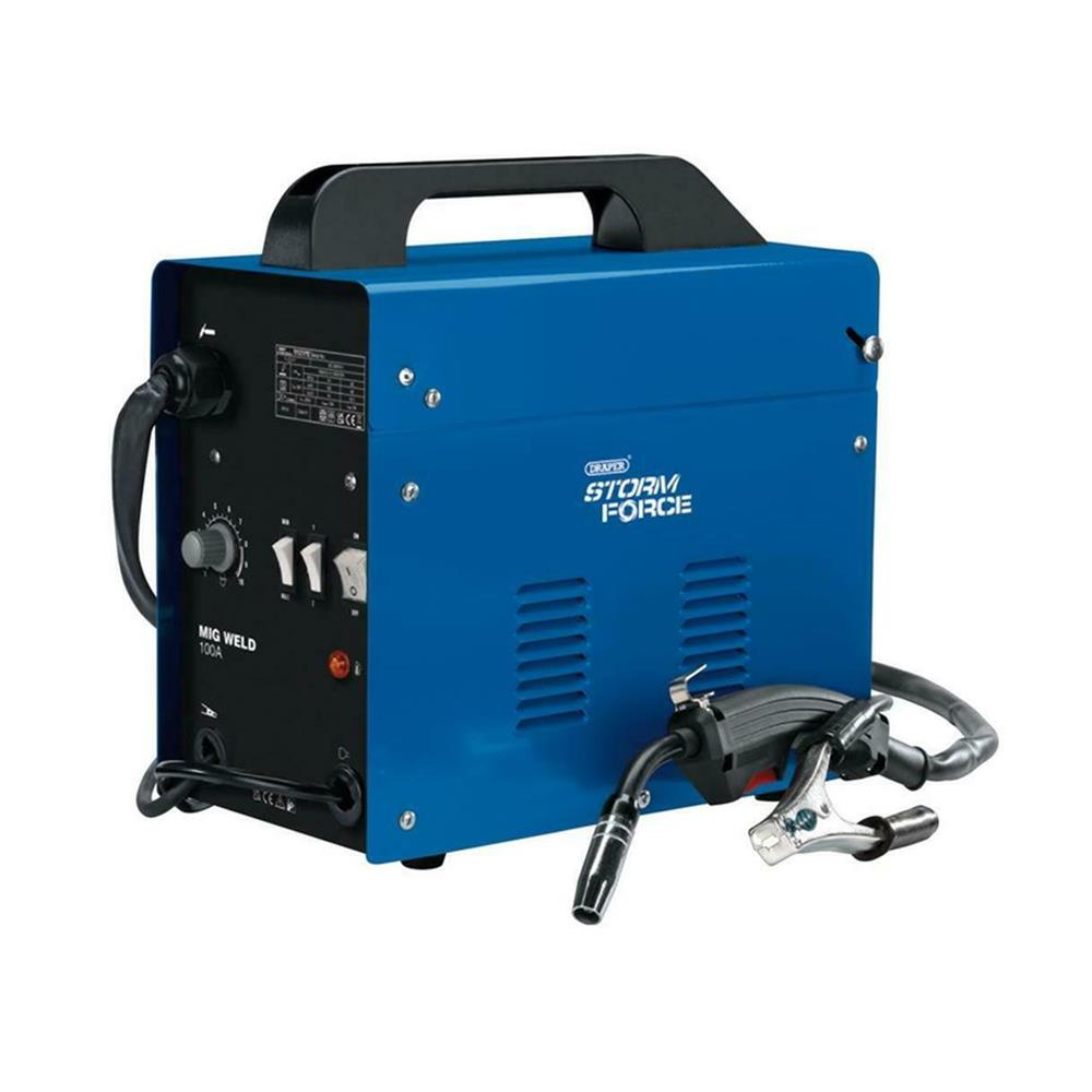 Draper 63669 Storm Force¶© 100A 100 Amp Gasless MIG Welding Machine