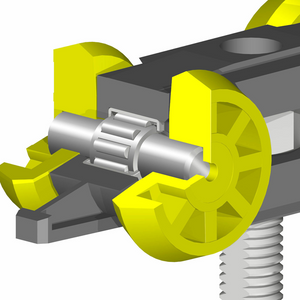 Rothley Herkules 60 Sliding Single Door Gear Track System for Wall Openings, Room Dividers & Entrances 60kg