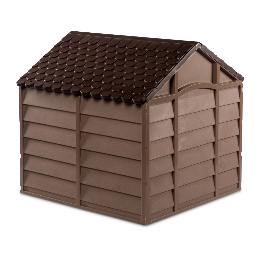 Starplast Small Plastic Dog Kennel Shelter DJM Direct