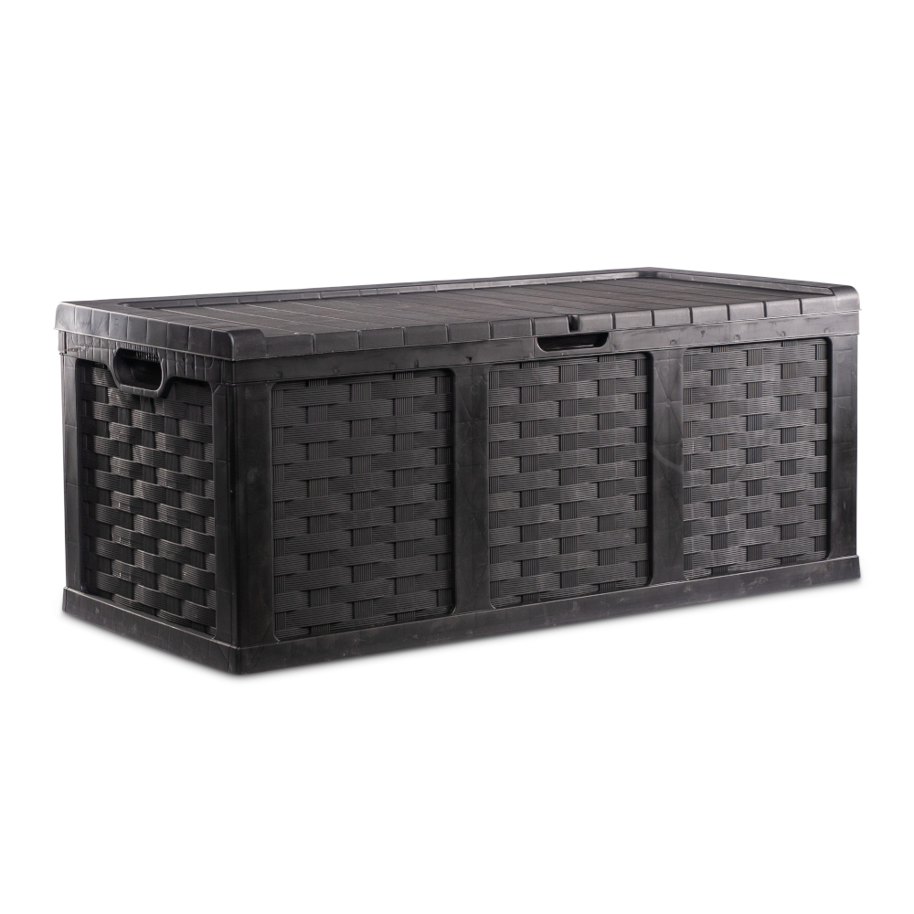 Starplast XXL Rattan Outdoor Plastic Storage Box 634ltr | DJM Direct