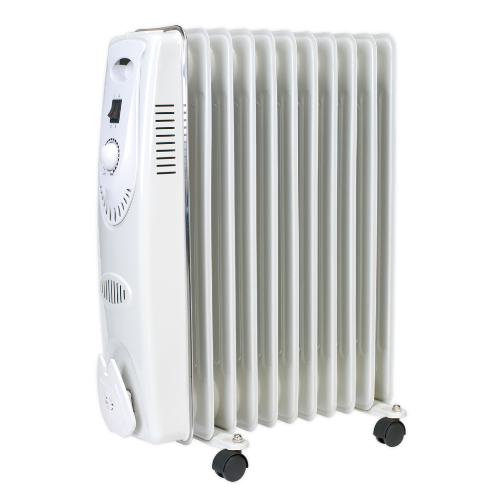 Sealey 11-Element Oil-Filled Radiator 2500W